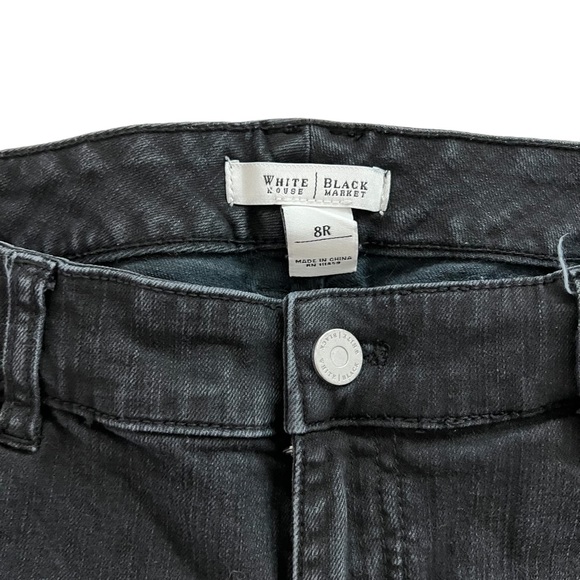 WHBM Black Jeans Size 8R - Picture 4 of 4